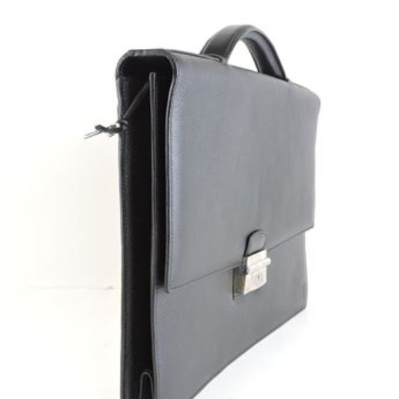 Cartier Leather Document Portfolio Briefcase - Picture 2 of 9
